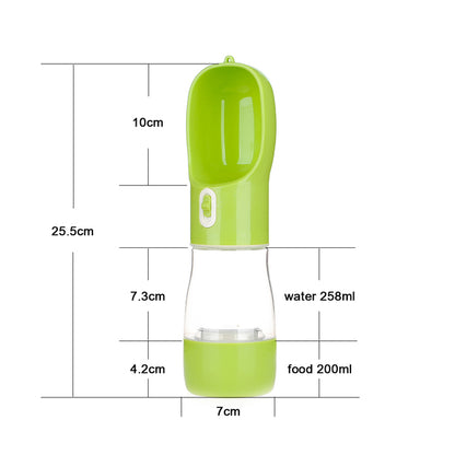 Multifunction Pet Bottle - Pawfect Wonderland