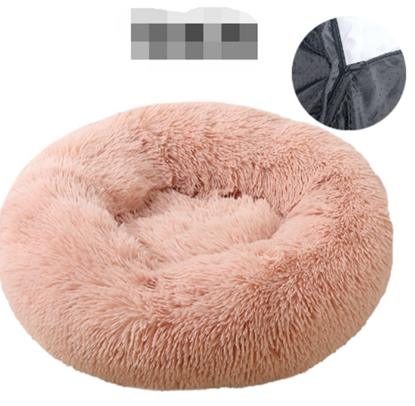 Pet Dog Bed Comfortable Donut Cuddler - Pawfect Wonderland