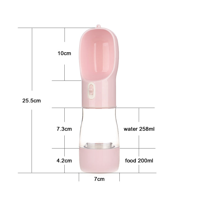 Multifunction Pet Bottle - Pawfect Wonderland