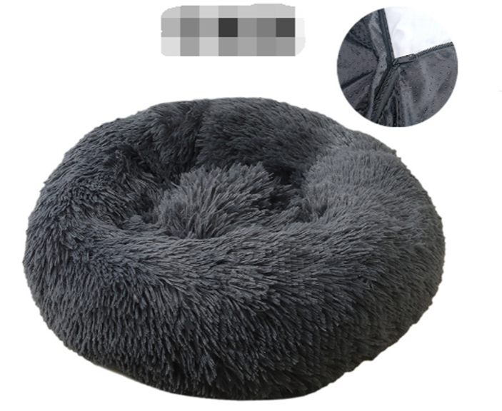 Pet Dog Bed Comfortable Donut Cuddler - Pawfect Wonderland