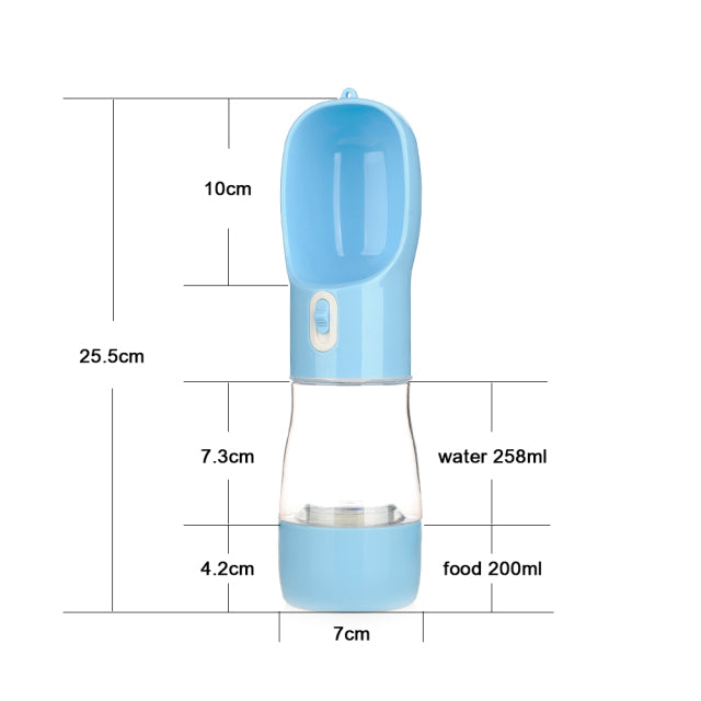 Multifunction Pet Bottle - Pawfect Wonderland