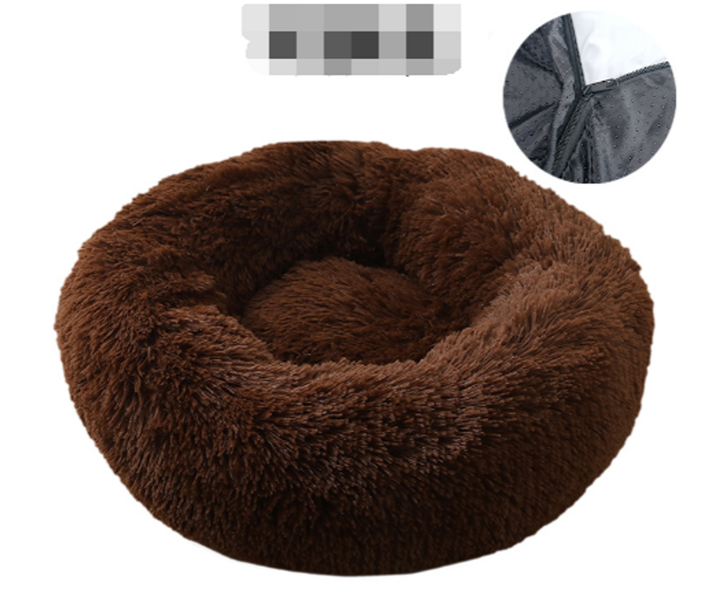 Pet Dog Bed Comfortable Donut Cuddler - Pawfect Wonderland