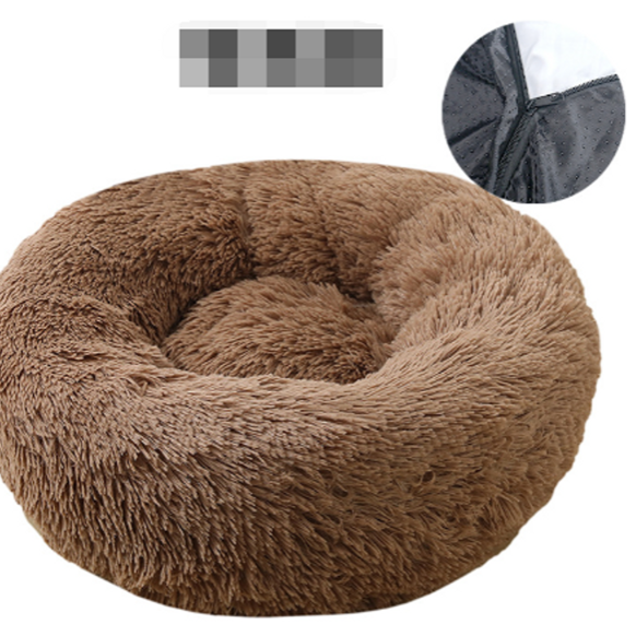 Pet Dog Bed Comfortable Donut Cuddler - Pawfect Wonderland