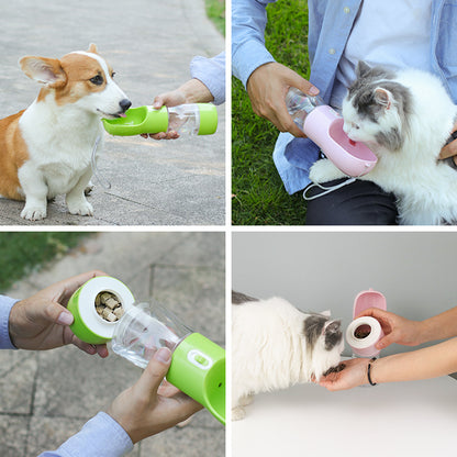 Multifunction Pet Bottle - Pawfect Wonderland