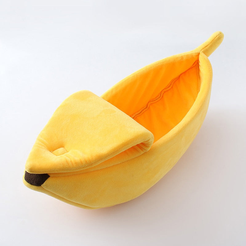 Banana Cat Bed - Pawfect Wonderland