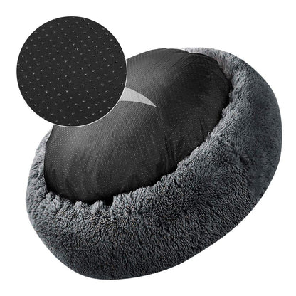 Pet Dog Bed Comfortable Donut Cuddler - Pawfect Wonderland